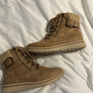 Women's Tan Ankle Boots